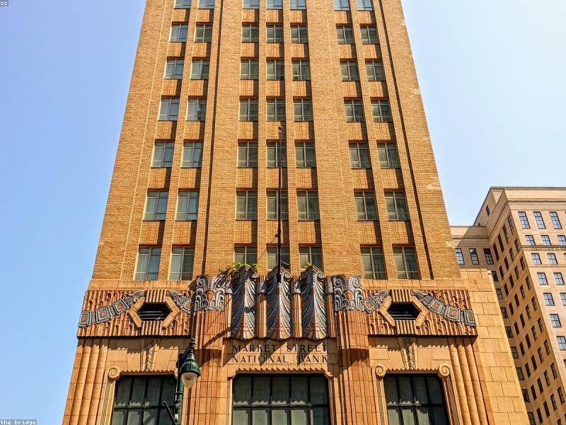 Exterior of a small community bank building